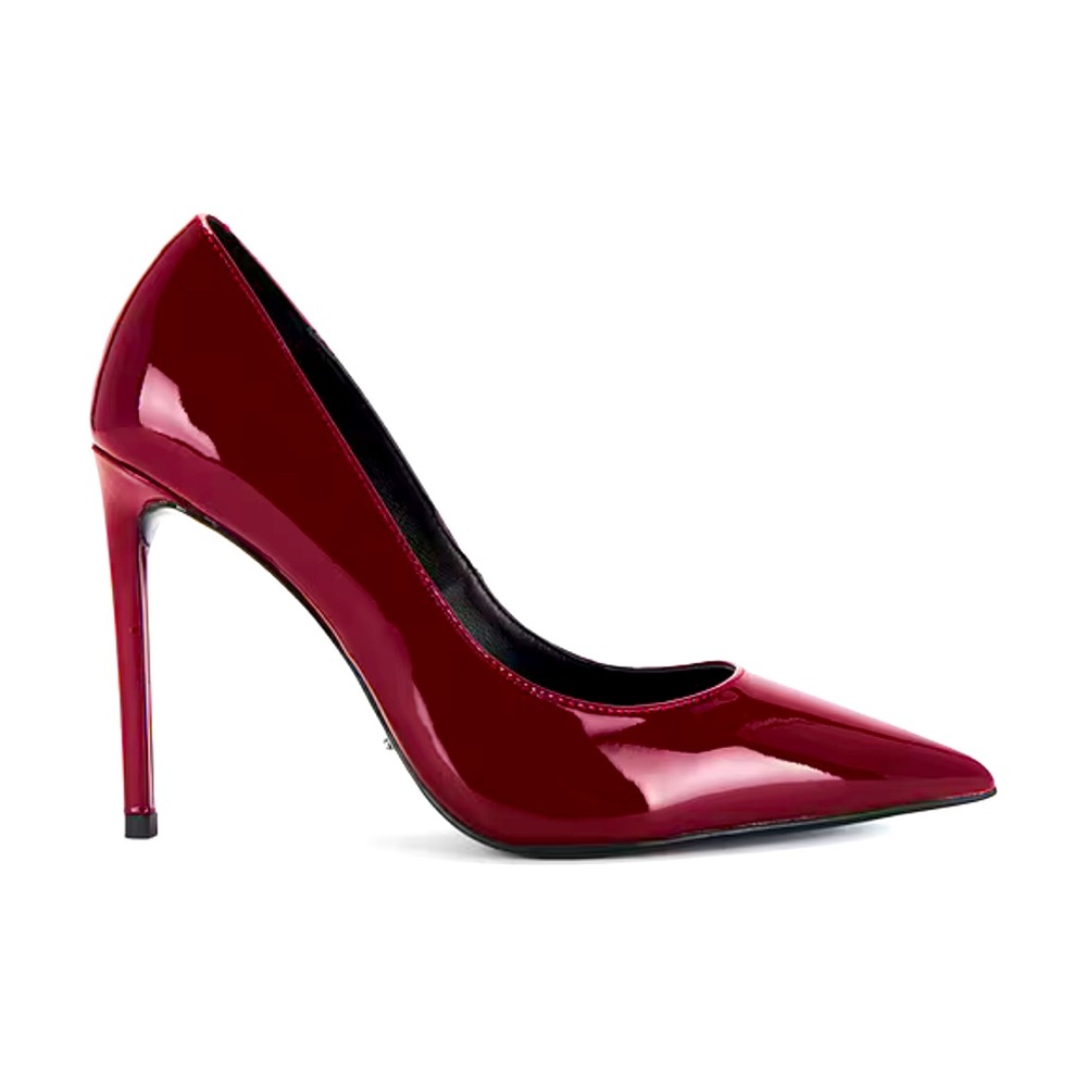 Burgundy pumps